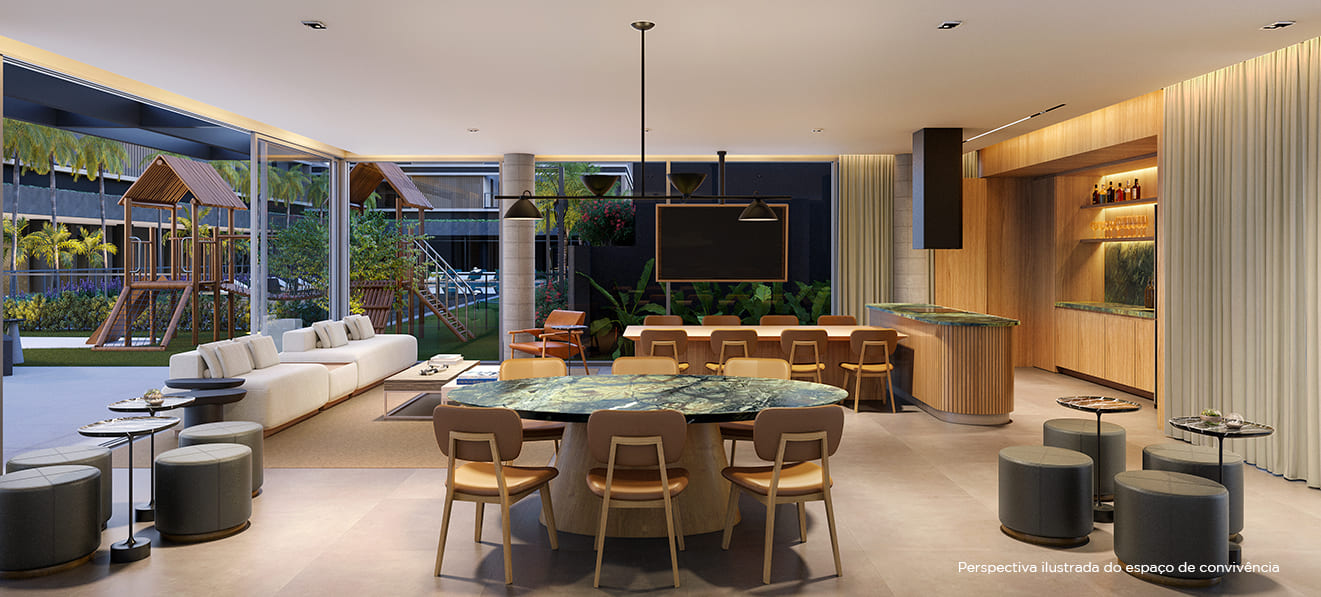 espaço de convivência