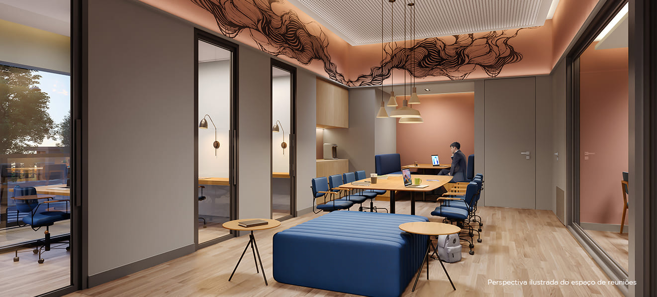 espaço de reuniões